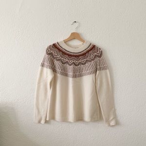 Joie cream wool blend sweater